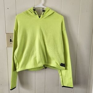 PINK Victoria's Secret Neon Green Hoodie Size L